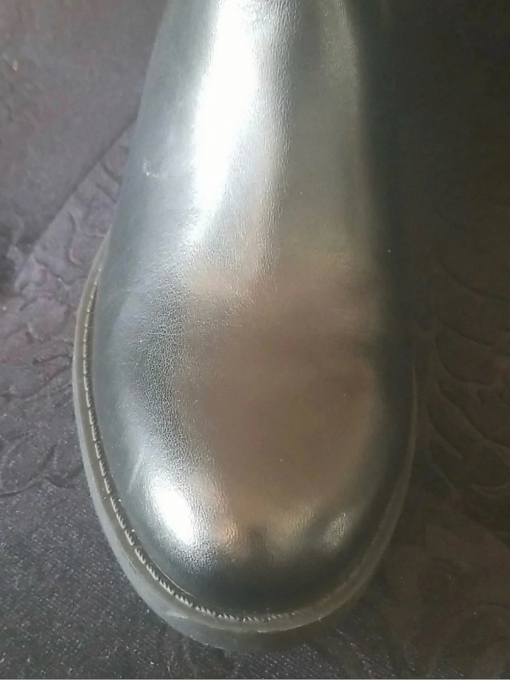 INC I Black Fawne Leather Riding Boots Size 6 NWT (retail $180)